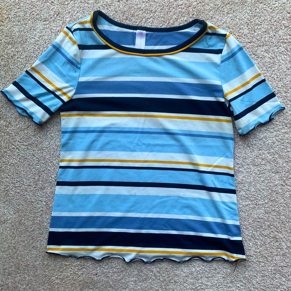 No Boundries striped tee